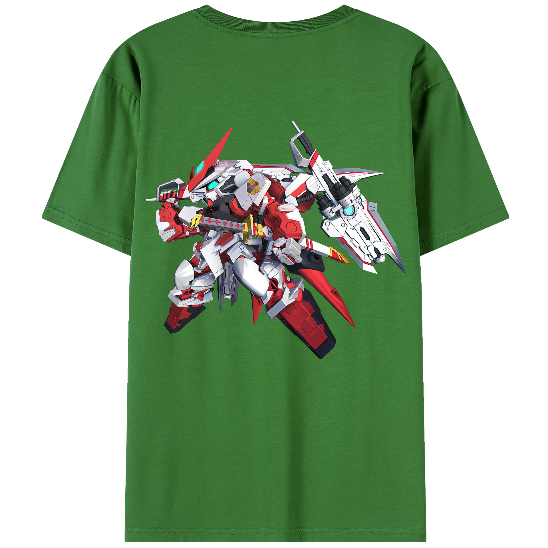 （画像用） 機動戦士ガンダム Mobile Suit Gundam レディース半袖Tシャツ(バックプリント)